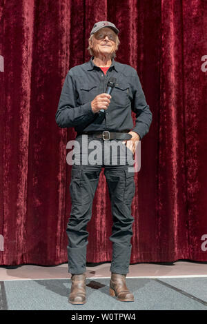 L'acteur italien-US Terence Hill (Mario Girotti) assiste à la première de 'Mein Name ist Zwei - quelqu'un Faeuste kehren zurueck" à Zoopalast le 21 août 2018 à Berlin, Allemagne. Banque D'Images