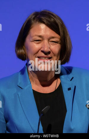 InnoTrans 2018 - Cérémonie d'ouverture - Violeta Bulc, la commissaire für Verkehr Banque D'Images