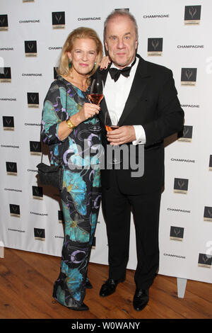 Hubertus Meyer-Burckhardt Dorothee Roehrig, Champagne, Preis für Lebensfreude, Hotel Louis C. Jacob, Hambourg, 11.02.2019 Banque D'Images