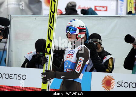 Kamil Stoch (Polen / POL) beim Équipe mixte Skispringen, FIS Nordische Ski-WM 2019 à Seefeld Banque D'Images