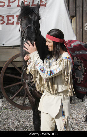 Alexander Klaws, jette des neuen Praesentation der Karl May Festspiele, Bad Segeberg, 08.03.2019 Banque D'Images