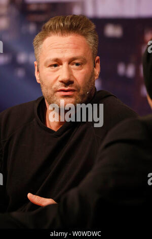 Sasha alias Sascha Schmitz, Straeters Maennerhaushalt Finale, Steffy Turbinenhalle Oberhausen, Oberhausen, 13.03.2019 Banque D'Images