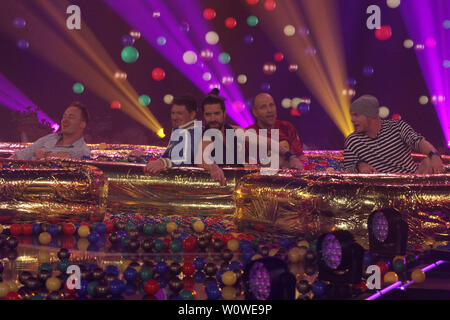 Voxxclub, Alles singt Kaiser, VIVRE EN Schlagershow der ARD mit Florian Silbereisen, Leipzig, 16.03.2019 Banque D'Images