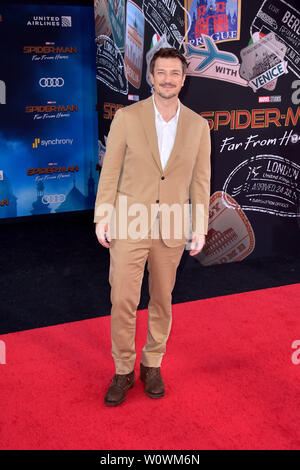 Los Angeles, USA. 26 Juin, 2019. Nathan Fillion à la première mondiale du film 'Spider-Man : loin de la maison" au théâtre chinois de Grauman. Los Angeles, 26.06.2019 | Conditions de crédit dans le monde entier : dpa/Alamy Live News Banque D'Images