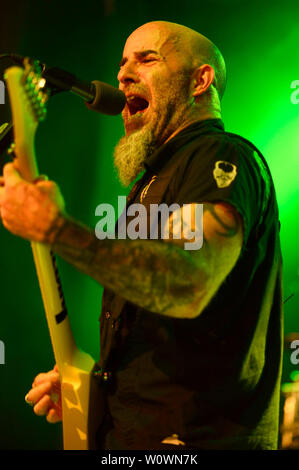 Hanovre, Allemagne. 26 Juin, 2019. Scott Ian d'Anthrax vivent dans la capitale. Hanovre, 26.06.2019 | Conditions de crédit dans le monde entier : dpa/Alamy Live News Banque D'Images