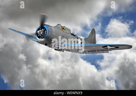 Douglas SBD Dauntless Banque D'Images