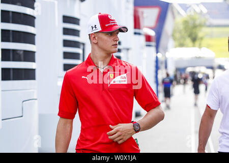 Sport Automobile : Championnat du Monde FIA de Formule 2 2019, le Grand Prix d'Autriche, # 9 Mick Schumacher (GER), PREMA, Banque D'Images