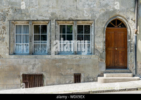 Fribourg, FR / Suisse - 30 mai 2019 : avant de la chambre historique dans la vieille ville de la ville suisse de Fribourg Banque D'Images