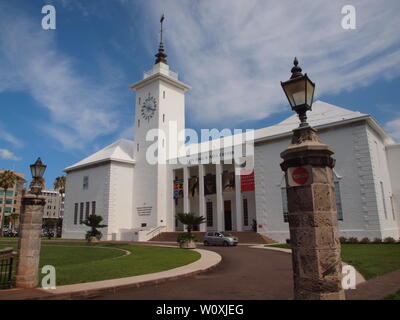 Hôtel de ville des Bermudes, Hamilton, Bermudes Banque D'Images