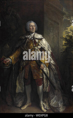 Thomas Gainsborough - John Campbell 4e duc Argyll Banque D'Images