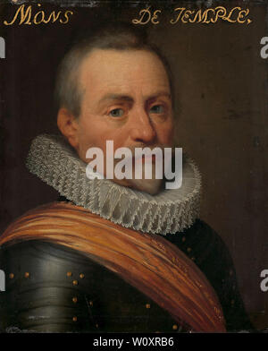 Portrait d'Olivier van den Tempel, seigneur de Corbeecke. Jan Antonisz van Ravesteyn, Banque D'Images