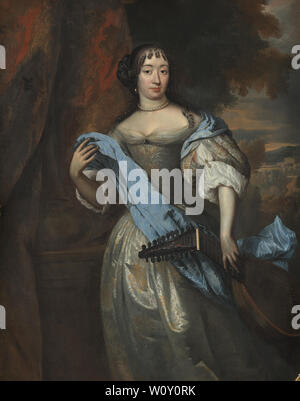 Johanna le Gillon, épouse de Hieronymus Van Beverningk (1670). , Jan de Baen Banque D'Images