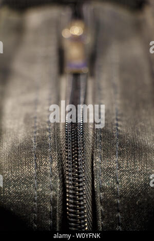 Verrouillage à glissière en métal Banque D'Images