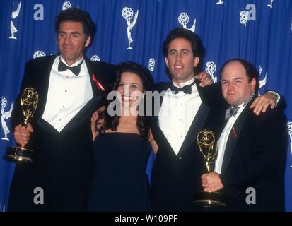 En 1993 Michael Richards Seinfeld Jerry Seinfeld Julia Louis Dreyfus Jason Alexander 1993 Photo de Michael Ferguson/PHOTOlink.net Banque D'Images