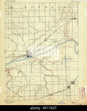 Carte TOPO USGS Alaska IL Morris 3097651892 Restauration 62500 Banque D'Images