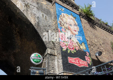 La Charlotte sur Union Street, Southwark, London, SE1, UK Banque D'Images