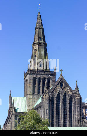 La photographie de rue de Glasgow sur une journée d'été, de l'Écosse Banque D'Images