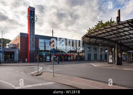 À la gare centrale d'Europaplatz Banque D'Images