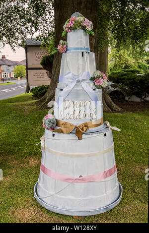 Festival 2019 Flowerpot régler Banque D'Images