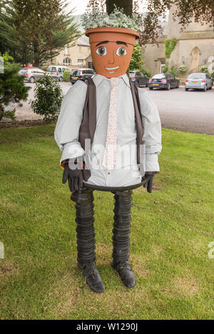 Festival 2019 Flowerpot régler Banque D'Images