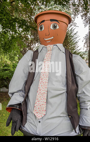 Festival 2019 Flowerpot régler Banque D'Images