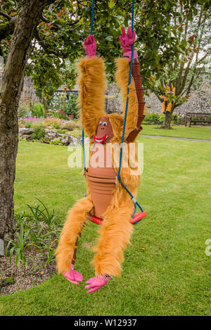Festival 2019 Flowerpot régler Banque D'Images