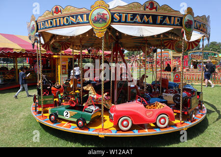 La Toytown, Carters Steam Fair, Peckham Rye, London, UK, 29 juin 2019, photo de Richard Goldschmidt Banque D'Images