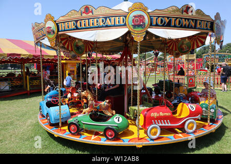 La Toytown, Carters Steam Fair, Peckham Rye, London, UK, 29 juin 2019, photo de Richard Goldschmidt Banque D'Images