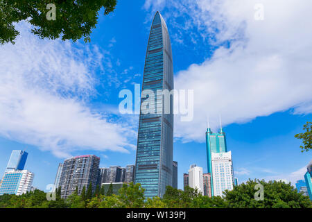 Parc de litchis, Shenzhen Banque D'Images