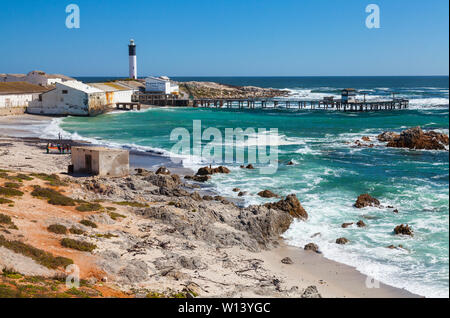 Phare, Doringbaai, province de Western Cape, Afrique du Sud, l'Afrique Banque D'Images