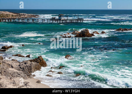 Phare, Doringbaai, province de Western Cape, Afrique du Sud, l'Afrique Banque D'Images