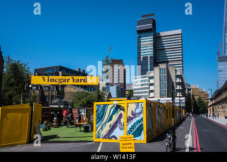 Cour de vinaigre, St.Thomas Street, quartier de Southwark, Londres, Angleterre, Royaume-Uni Banque D'Images