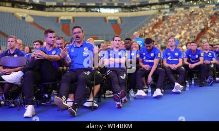 Gelsenkirchen, Allemagne. 30 Juin, 2019. firo : 30.06.2019, football, 1.Bundesliga, la saison 2019/2020, le FC Schalke 04, JHV, AGA, coach David Wagner et son équipe, de l'équipe | Conditions de crédit dans le monde entier : dpa/Alamy Live News Banque D'Images