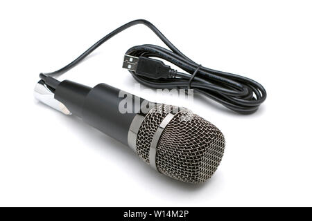 Fifine Fifine,microphone PC Plug &Play Home Studio cardioïde Microphone à condensateur USB Banque D'Images