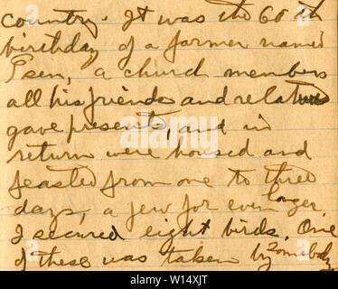 Image d'archive à partir de la page 29 de l'agenda no II [2], janvier. Banque D'Images