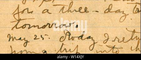 Image d'archive à partir de la page 29 de l'agenda no II [2], janvier. Banque D'Images