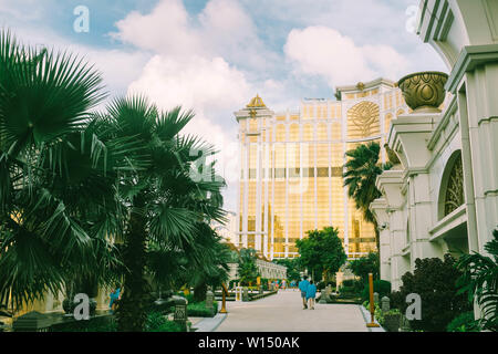 Le Grand Resort Pont du Galaxy resort à Macao. Banque D'Images