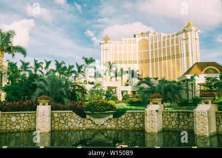 Le Grand Resort Pont du Galaxy resort à Macao. Banque D'Images