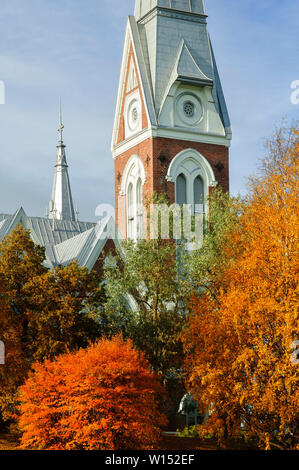 Église évangélique luthérienne de Joensuu, Finlande Banque D'Images