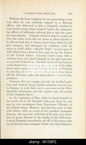 Image d'archive à partir de la page 126 du journal d'un voyage de. Journal d'un voyage de la Mississippi vers les côtes du Pacifique avec une expédition du gouvernement des États-Unis . Diaryjourneyfro11Moll Année : 1858 Banque D'Images