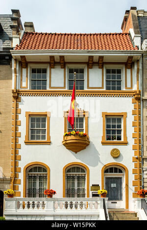 Ambassade du Kirghizistan, 2360 Massachusetts Avenue NW, Washington DC Banque D'Images