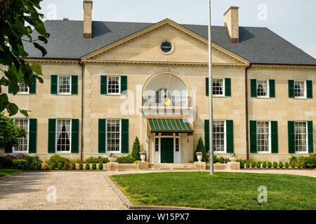 Ambassade du Japon, 2520 Massachusetts Avenue NW, Washington DC Banque D'Images