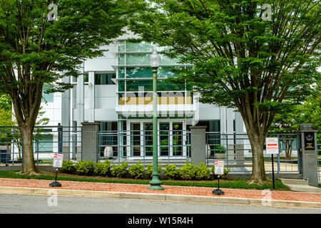 Ambassade de Brunei, 3520 Cour Internationale NW, Washington DC Banque D'Images