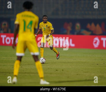 Le Caire, Égypte. 30 Juin, 2019. Danny Phiri du Zimbabwe au cours de la coupe d'Afrique des Nations 2019 match entre le Zimbabwe et la RD Congo au stade le 30 juin au Caire, en Egypte. Ulrik Pedersen/CSM/Alamy Live News Banque D'Images