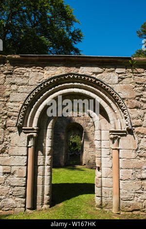 St Mary's Kirk, Auchindoir, Aberdeenshire, Ecosse. Banque D'Images