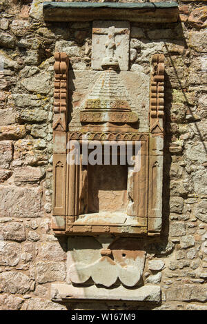 St Mary's Kirk, Auchindoir, Aberdeenshire, Ecosse. Banque D'Images
