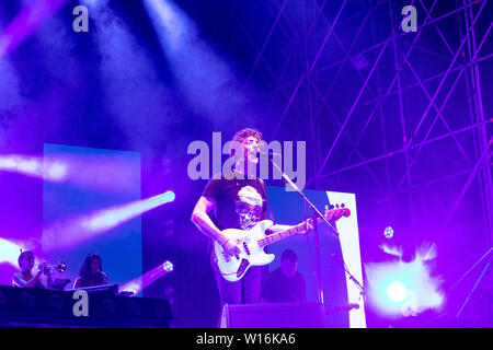 Legnano (MI) Italie 29 Juin 2019 Max Gazzè live Rugby Sound Festival © Marco Arici Banque D'Images