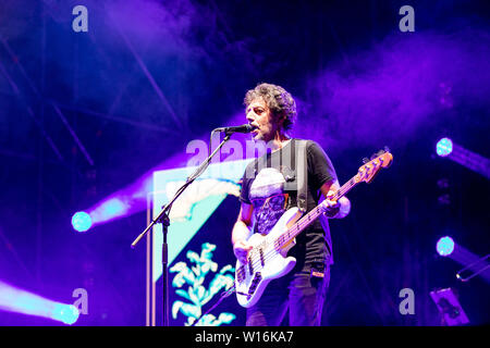 Legnano (MI) Italie 29 Juin 2019 Max Gazzè live Rugby Sound Festival © Marco Arici Banque D'Images