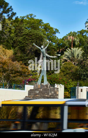 Monumento à Paz e à Liberdade, monument de la paix et de la liberté, Funchal, Madeira, Portugal, Union européenne Banque D'Images
