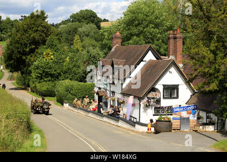 Le port inn, Arley, Worcestershire, Angleterre, Royaume-Uni. Banque D'Images